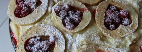 пирог с яблоками и клюквой. Шаг 7