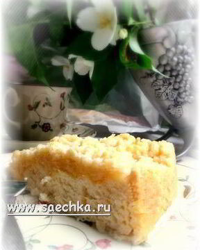 Пирог со штрейзелем Streuselkuchen