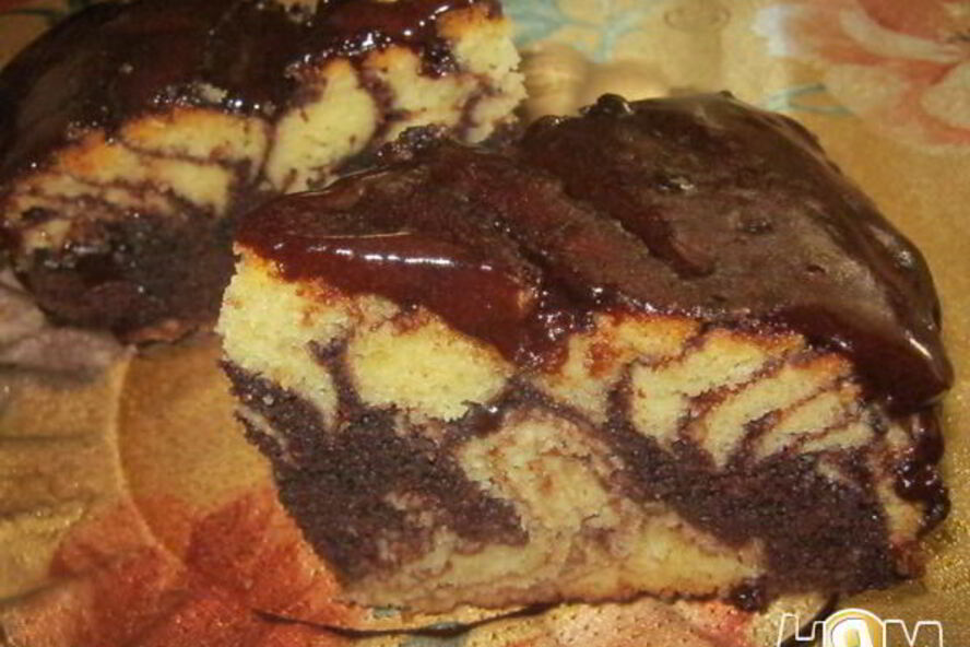 Рецепт пирога зебры