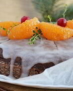 Пряничный пирог с шоколадом