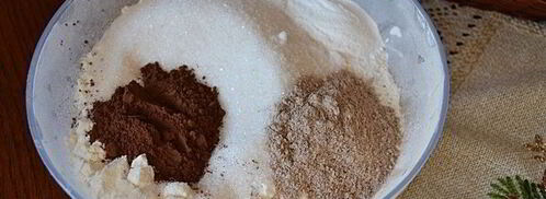 пряничный пирог с шоколадом. Шаг 2