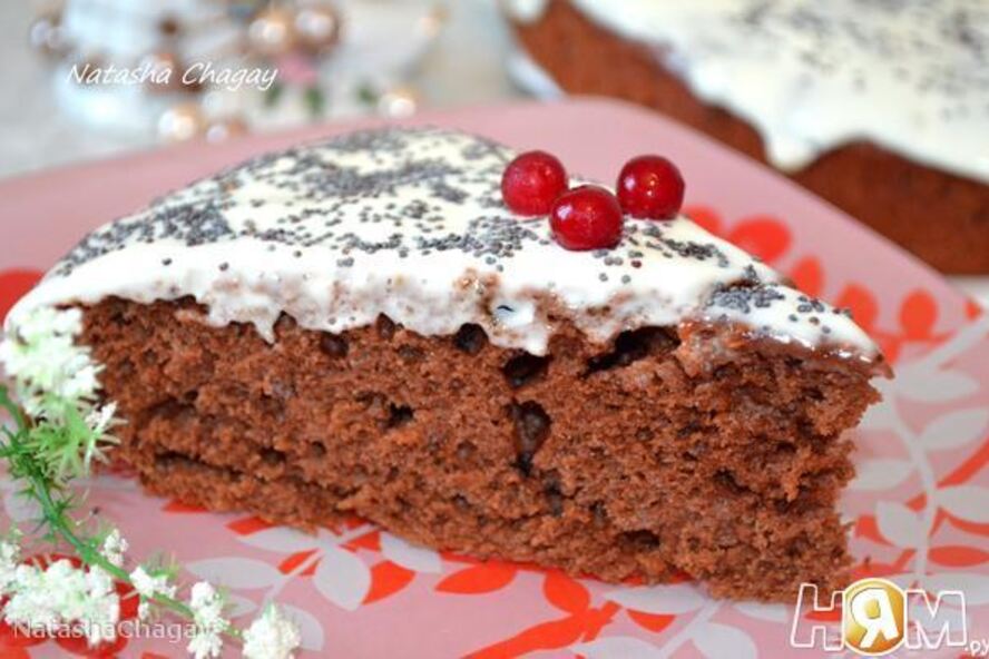 Рецепт шоколадно-кофейный пирог с кремом