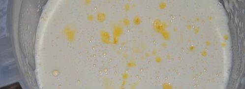 шоколадно-кофейный пирог с кремом. Шаг 2