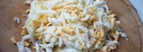 слоеный пирог с капустой и яйцом. Шаг 2