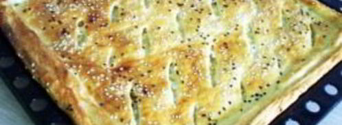 слоеный пирог с капустой и яйцом. Шаг 5