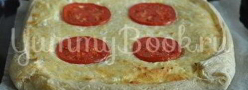 сырный пирог большой хачапури. Шаг 8