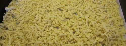 тертый пирог с творогом. Шаг 3