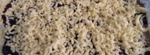 тертый пирог со смородиной. Шаг 8