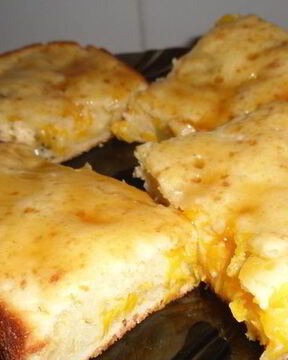 Тыквенный пирог с киви