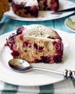 Вишневый пирог в мультиварке