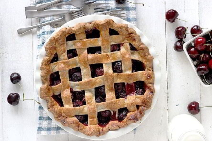 Рецепт вишневый пирог