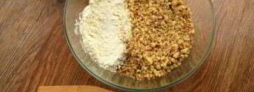 яблочный пирог с орехами рассвет. Шаг 4