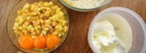 яблочный пирог с орехами рассвет. Шаг 5