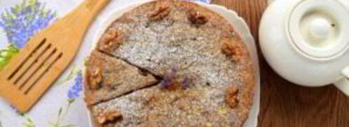 яблочный пирог с орехами рассвет. Шаг 10