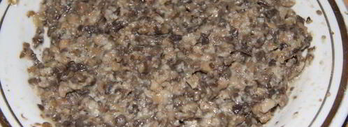 блинчатые пирожки с грибами улитки. Шаг 6