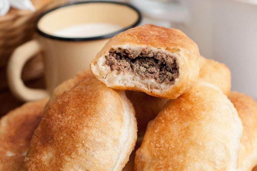 Рецепт дрожжевые пирожки с печеночной начинкой