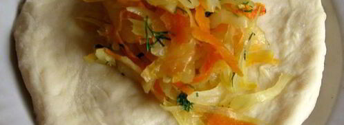 духовые пирожки с капустой. Шаг 5