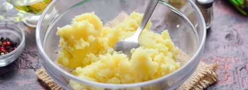 картофельные пирожки с фаршем. Шаг 5