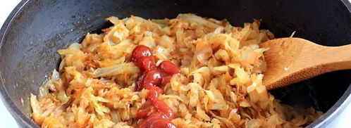 картофельные пирожки с капустой. Шаг 9