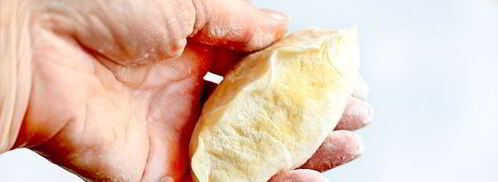 картофельные пирожки с капустой. Шаг 12