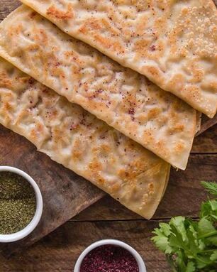 Кутабы с картошкой