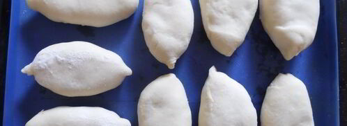 печеные пирожки с картошкой. Шаг 4