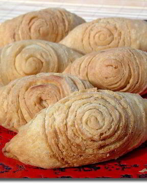 Пирожки из домашнего слоеного теста из Малайзии