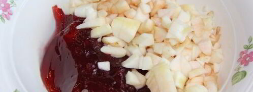 пирожки из дрожжевого теста с яблоками и повидлом. Шаг 8