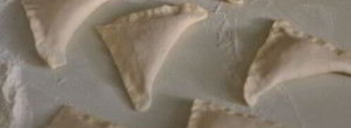 пирожки из слоеного теста с капустой. Шаг 3