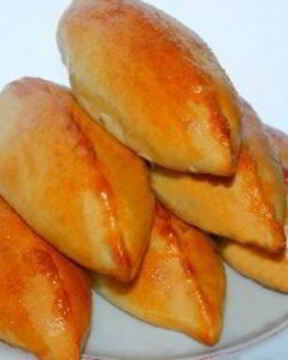 Пирожки с грибами и луком