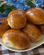 Пирожки с капустой духовые