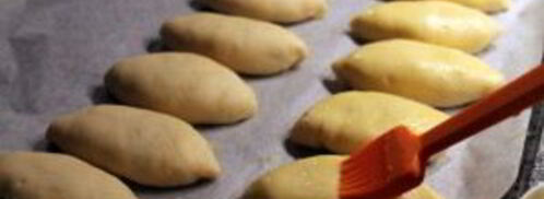 пирожки с капустой и рыбой. Шаг 10