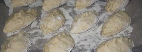 пирожки с капустой на кефирном тесте. Шаг 4