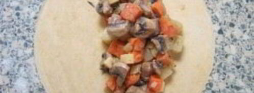 пирожки с картофелем и шампиньонами. Шаг 2