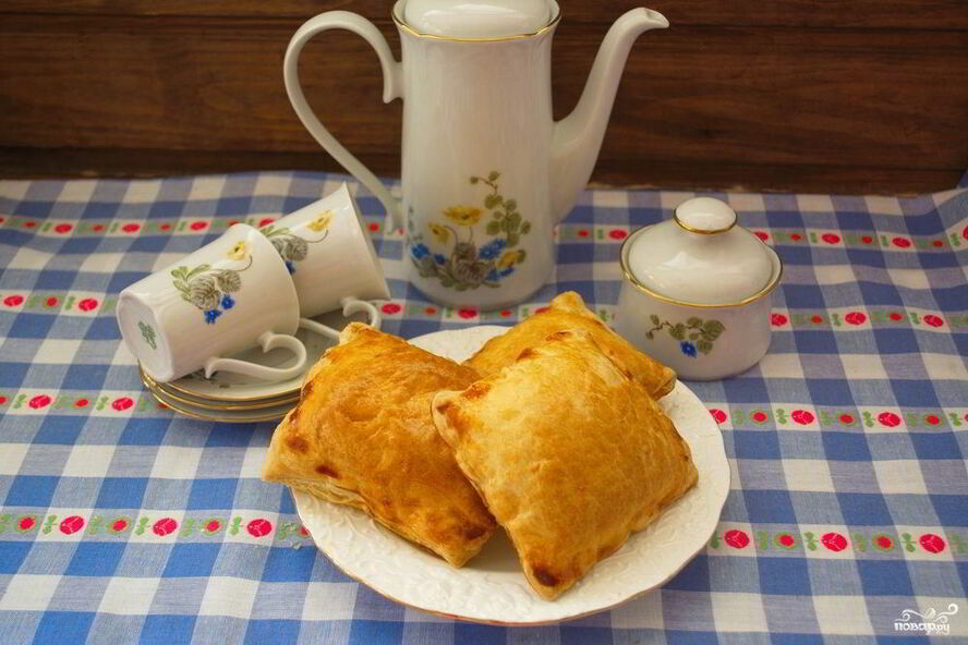 Рецепт пирожки с лесными грибами