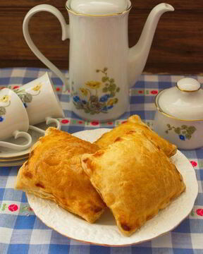 Пирожки с лесными грибами