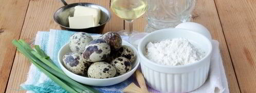 пирожки с перепелиными яйцами. Шаг 2