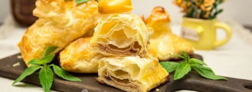 пирожки с повидлом из слоеного теста. Шаг 12