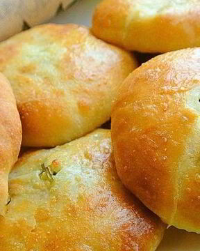 Пирожки с сыром и творогом