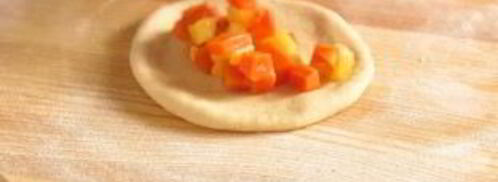 пирожки с яблоками и тыквой в духовке. Шаг 7