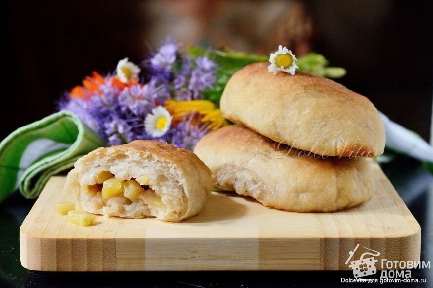 Рецепт пирожки с яблоками