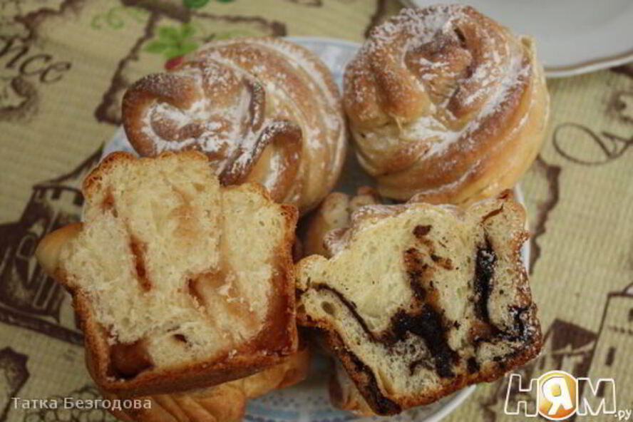 Рецепт пирожки-завитки