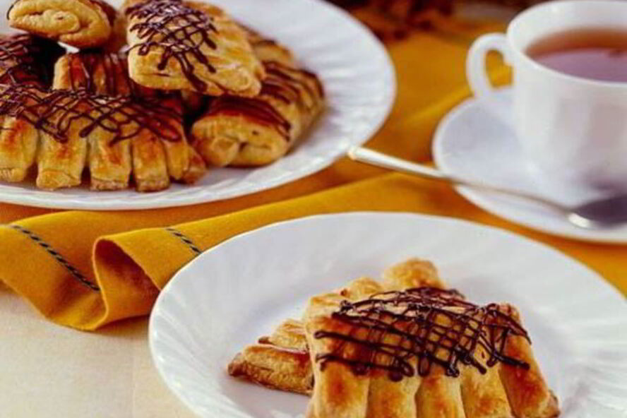 Рецепт простые пирожки с шоколадом