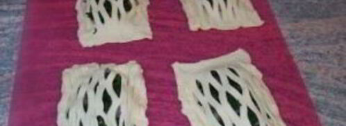 слоеные пирожки с рыбой. Шаг 7