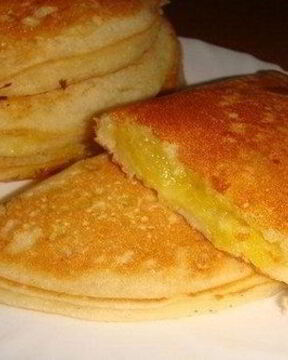 Творожные блины-пирожки с начинкой