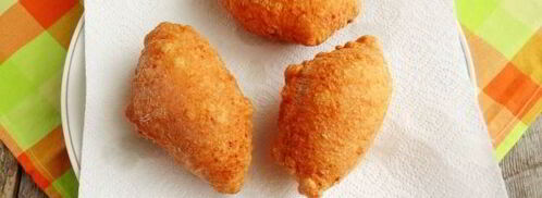 жареные пирожки из творожного теста. Шаг 16