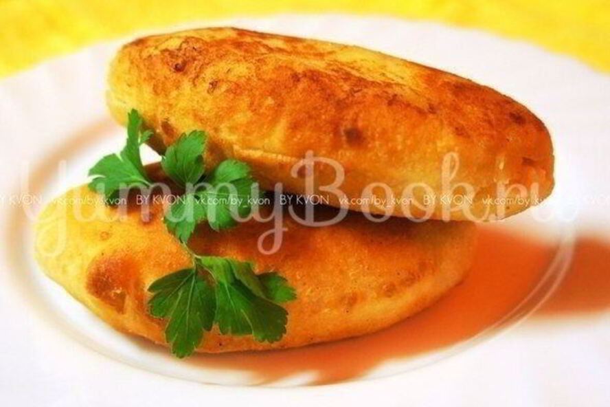 Рецепт жареные пирожки на кефире с картошкой