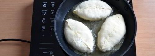 жареные пирожки на кефире. Шаг 17