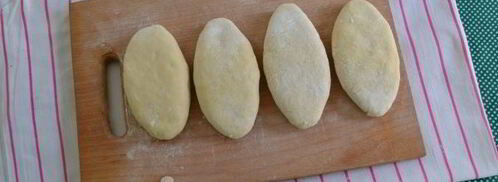 жареные пирожки с яйцом и рисом. Шаг 13