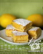 Американские пирожные Лимонные квадратики